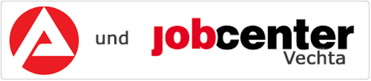 Logo Arbeitsamt und Jobcenter Vechta